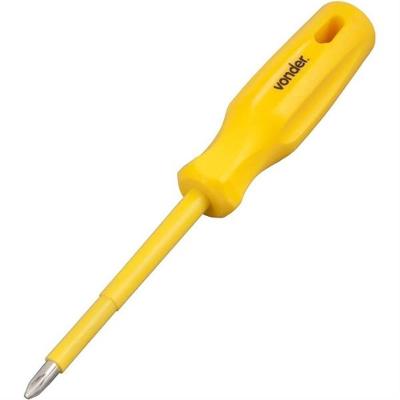 Chave Philips Com Haste Isolada 1000v Nº1 3/16x3 - 30.72.803.163 - Vonder Chave Philips H.isol.3/16x3 N1 1000v