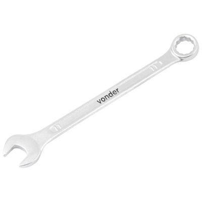 Chave Combinada 11mm Aço Cromado Vanádio Reta - 3742110000 - Vonder