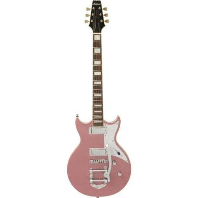 Guitarra Elétrica Pro II 212-MK2 Bowery com Corpo em Mogno e mini-humbuckers Cadillac Pink Aria
