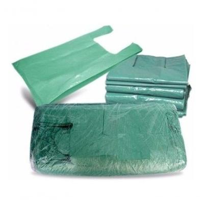 Kit de Sacolas Plásticas e Sacos Destacáveis Kit com Sacola Reciclada 50x70 e 60x80 + Saco