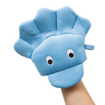 Esponja Para Banho Infantil Polvo Formato Luva - Clingo