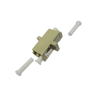Acoplador Óptico Seccón Multimode Duplex LC-LC para Sistemas de Fibra Óptica Cinza FTTH Ferragens