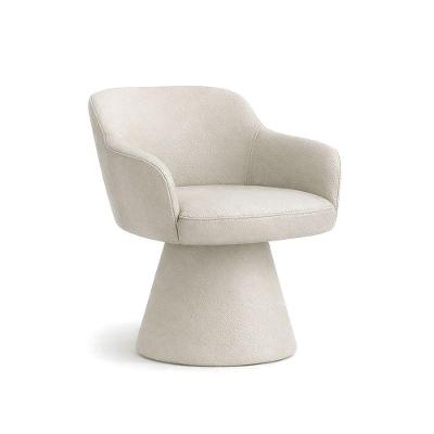 Cadeira De Mesa De Jantar Jade Base Cone Corano Off White - Nexta Casa
