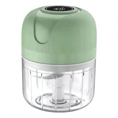 Mini Multiprocessador de Alimentos 3 em 1 em Aço Inoxidável Verde Usb sem Fio