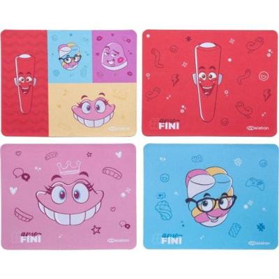Mouse Pad Slim Letron Fini [F002] Compatível com Mouses Ópticos e a Laser Preto Letron