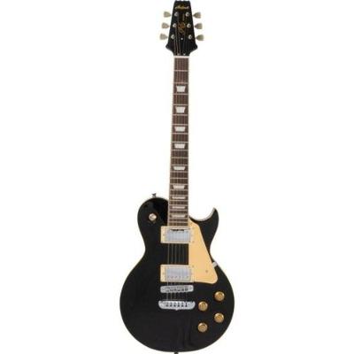 Guitarra Elétrica Pro II PE-350STD com Captadores Humbucker Classic Power Aged Black Aria Guitars