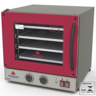 Forno Elétrico Progás Turbo Fast Oven Vermelho 4 Esteiras Prp-004 G2 220V P37639