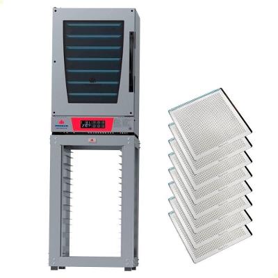 Kit Forno Elétrico Progás Plus C-vapor 220V Com Mesa Mes-008 Prp E 8 Bandejas Imeca