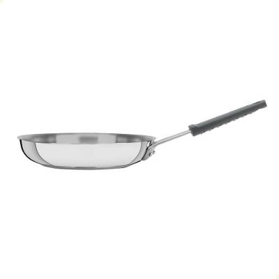 Frigideira Tramontina Professional Em Inox Fundo Triplo E Cabo Com Luva De Silicone 20 Cm 62333200