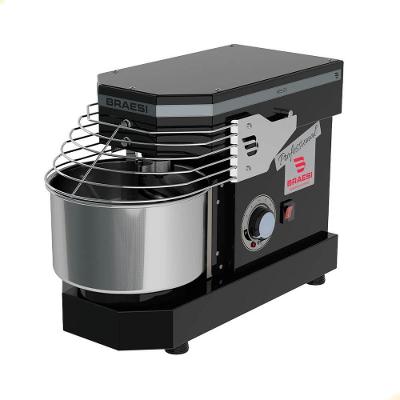 Amassadeira Industrial Espiral Braesi Aes-03 Bivolt 3kg 10 Velocidade Preta B18881