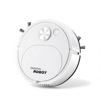 Robô Aspirador de Pó Draik Automático USB Recarregável com MOP Branco Bivolt