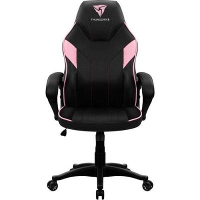 Cadeira Gamer EC1 em Poliuretano com Tecnologia Air Tech e Mecanismo de Balanço Rosa