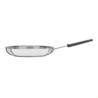 Frigideira Tramontina Professional Em Inox Fundo Triplo E Cabo Com Luva De Silicone 30 Cm 62333300