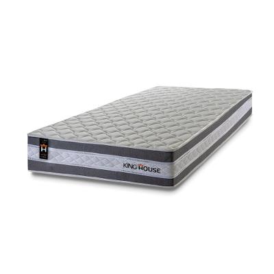 Colchão C- Molas Ensacadas Alpine Cinza Solteiro 88x188x27