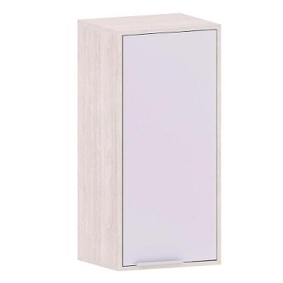 Armário Aéreo Para Cozinha 40 Cm 1 Porta Atenas Cinza Cristal