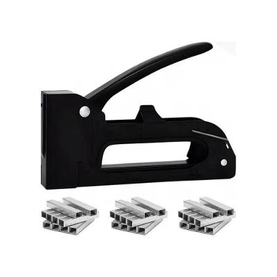 Grampeador para Tapeceiro com 100 Grampos de 08MM, Recarga Rápida, Preto Startools