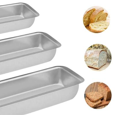 Kit 09 Formas de Alumínio para Pães e Bolos 700ML 1000ML 1400ML Antiaderente Prata Nacional