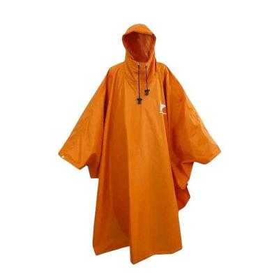 Capa Poncho Poncho Pro Legendários Trilha Pesca Nylon Emborrachado Impermeável Laranja Nautika