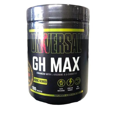 Suplemento Alimentar Universal Nutrition GH Max para Aumento de Massa Muscular e Força 180 TABLETES