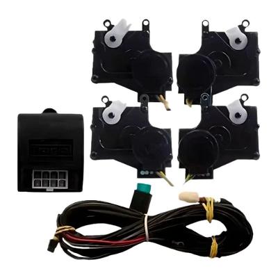 Kit Trava Elétrica Automotiva para 4 Portas FTMN002 Preto Fiat Uno Palio Siena Celta Prisma Fiesta