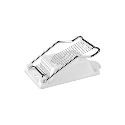 Fatiador de Ovos Utilitá em Aço Inox e Polipropileno Branco para Cozinha Tramontina