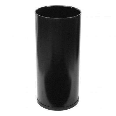 Porta guarda-chuva Esmaltado Abs U4 em Chapa de Aço 1020 e Plástico ABS com Bandeja Interna Preto