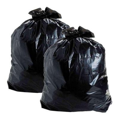 Kit 2 Saco para Lixo 100 Litros Espessura Média Preto Pacote com 50 Unidades Higipack
