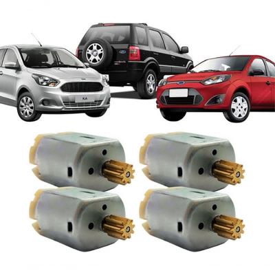 Kit 4 Micro Motores para Trava de Fechadura Elétrica em Portas Modelo F103 para Fiesta, Ecosport