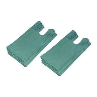 Sacola Plástica Kit 500 Sacolas Plasticas 40x50 Verde Reciclada Alta Resistência Verde Higipack