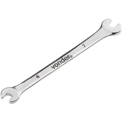 Chave Fixa 06x07mm Crv Cromada Enc - 3731060700 - Vonder