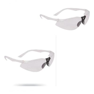 Kit 2 Óculos de Segurança F103 Proteção para Trabalho Antirrisco Lente Transparente Ferreira Mold