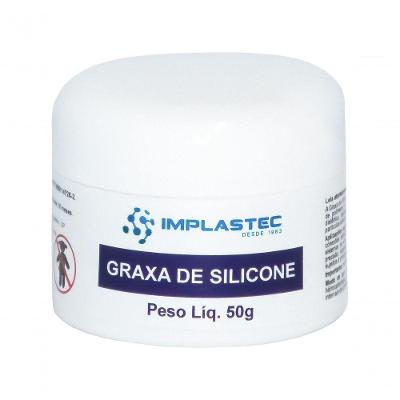 Graxa de Silicone Pote 50G para Vedação Dielétrica e Lubrificação de Rolamentos de Baixa Rotação