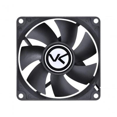 Fan para Gabinete CF80 80X80X25MM com Fluxo de Ar 23,3 CFM Preto Vinik
