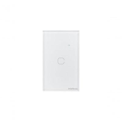 Interruptor Smart Wi-Fi Touch EWS 1001 Controle Via Aplicativo Izy e Comandos de Voz Branco