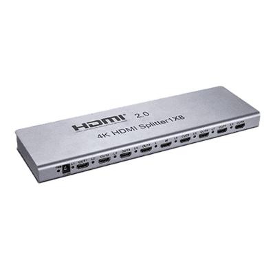 Distribuidor Hdmi 1x8 2.0 4k 2k 60hz Hdcp 2.2 Automatico (flexport)