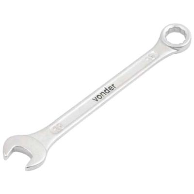 Chave Combinada 10mm Aço Cromado Vanádio Reta - 3742100000 - Vonder