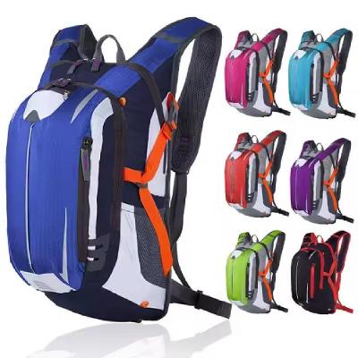 Mochila para Ciclismo 8086 Impermeável com Cinta Peitoral Roxo D'ajuda