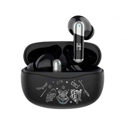Fone de Ouvido Bluetooth Letron Harry Potter para Música e Chamadas com Som Estéreo e Controle Touch