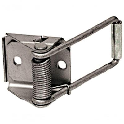 Limitador de Porta Traseira Direita F103 Fiat Fiorino 1985 a 2013 Prata Universal
