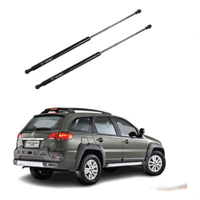 Amortecedor do porta-malas Traseiro F103 Fiat Palio Weekend Após 2004 Preto Par Amortex