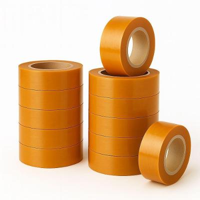 Fita Adesiva Larga para Embalagem Draik Alta Aderência Rolo 250M Kit 12 Unidades Laranja
