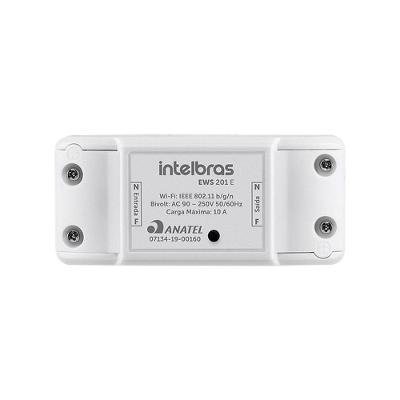 Interruptor Controlador de Cargas Wi-Fi EWS 201 e com Controle Via Aplicativo Izy Smart Branco