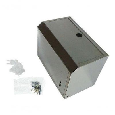 Kit para Banheiro Kit Inox com Toalheiro Interfolha e Suporte Rolo Fechadura Inox Higipack