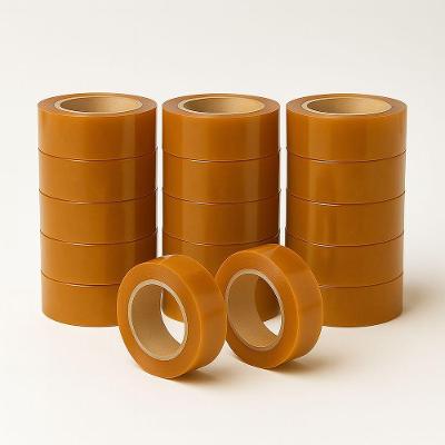 Fita Adesiva Larga para Embalagem Draik Kit 17 Fitas Durex Rolo 250M Fechamento de Caixas Laranja