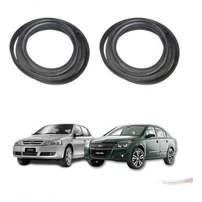 Borracha de Porta Automotiva Preta para Astra e Vectra Após 95 Tribulbo Aba Larga 4 MTS Uniflex