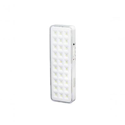 Luminária de Emergência Iluminação 30 Leds SMD Premium Fluxo 100 Lúmens Branco Segurimax