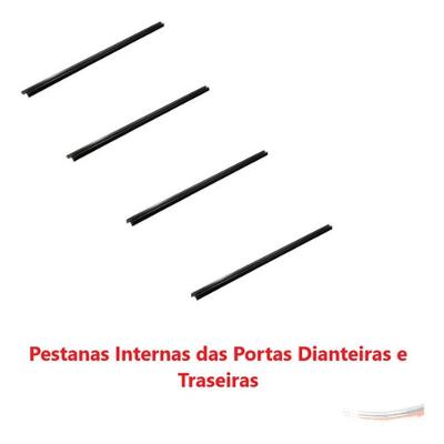 Kit Pestanas Internas para Portas Dianteiras e Traseiras F103 GM Astra Hatch-Sedan 4 Portas Uniflex