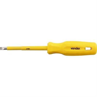 Chave De Fenda Com Haste Isolada 1000v 5/16x8 - 30.70.805.168 - Vonder Chave Fenda H.isol.5/16x8 1000v Vonder