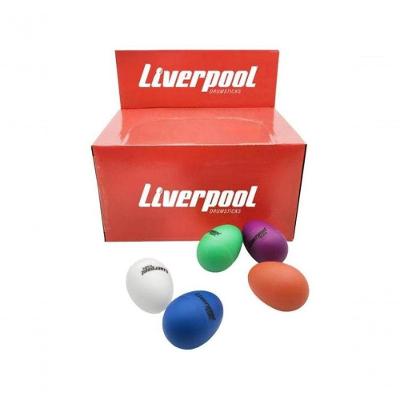Ganza Disk Shaker para Percussão Musical Caixa com 45 Unidades Abs Liverpool