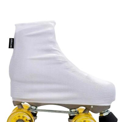 Capa Polaina para Patins Quad Tradicional Proteção Contra Arranhões Branco HD Inline